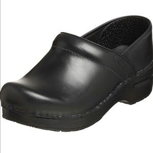 Dansko Black Cabrio Mule